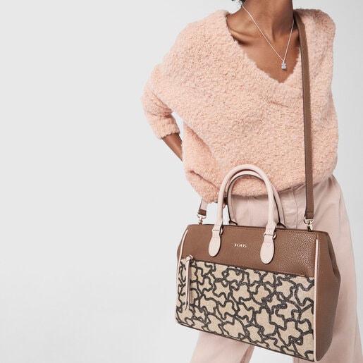 City Elice New en color marrón-rosa