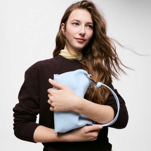 Bandolera azul cielo TOUS Hold