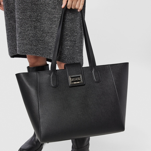 תיק סל TOUS Funny גדול בצבע שחור