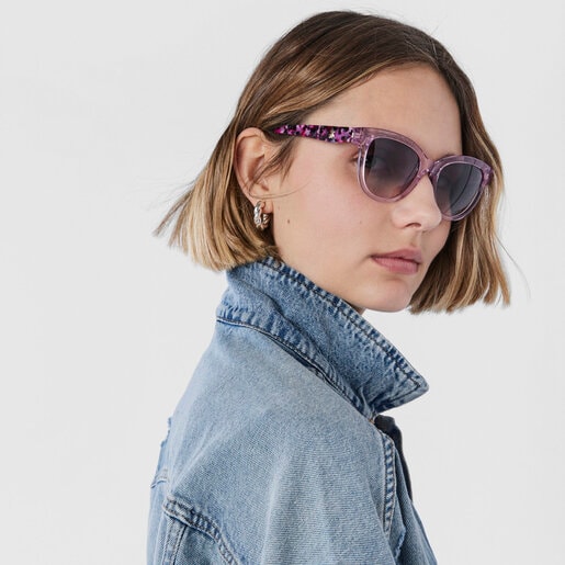Violet Glory Bear Sunglasses