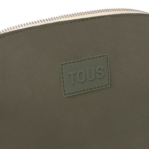 Beige Crossbody reporter bag TOUS Jane Soft