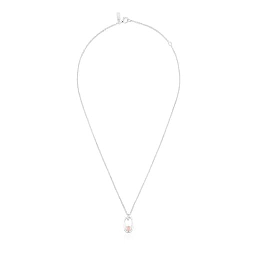 Collar de plata y cuarzo Camille