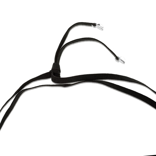 シルバーの紐チョーカー TOUS Chokers