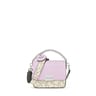 Small beige and mauve Kaos Legacy Crossbody bag