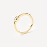 Gold Ring with oval-cut diamond TOUS ATELIER