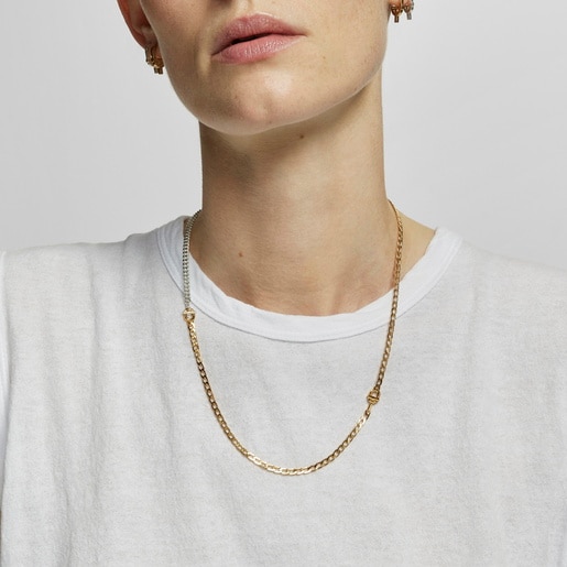 Pulsera con baño de oro 18 kt sobre plata TOUS MANIFESTO