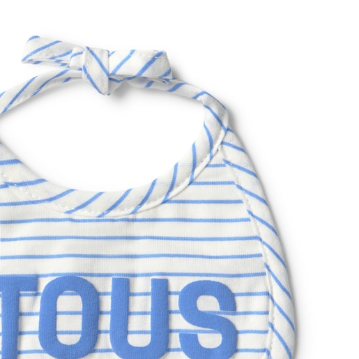 Baby bib set in Vibrant blue