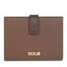 Small brown and mustard TOUS Essential Wallet