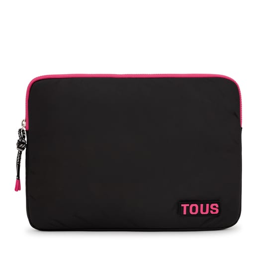 Funda para portátil negra TOUS Carol Soft