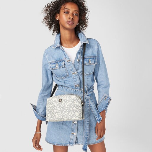 Medium beige Kaos Mini Crossbody bag