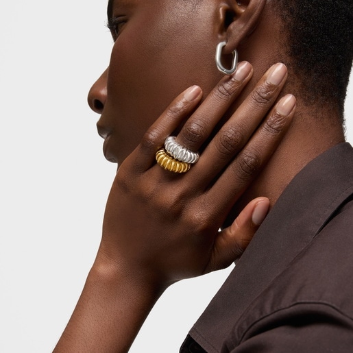 Silver Virtual Garden Ring