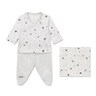 Conjunto de bebé Love Blanco