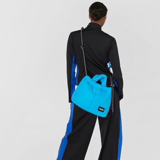 תיק כתף TOUS Cloud Soft בינוני כחול