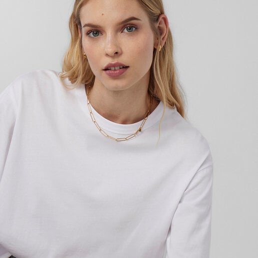 Silver Vermeil TOUS Good Vibes Choker | TOUS