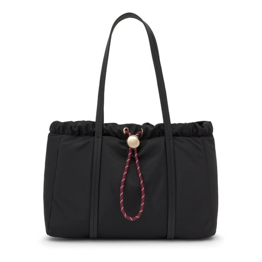 Black Tote bag Empire Soft