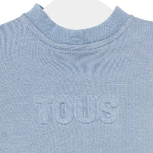 Baby body with t-shirt in Classic blue