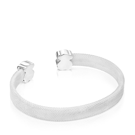 TOUS Silver Mesh Color Bracelet with Tourmalinated Quartz | Westland Mall