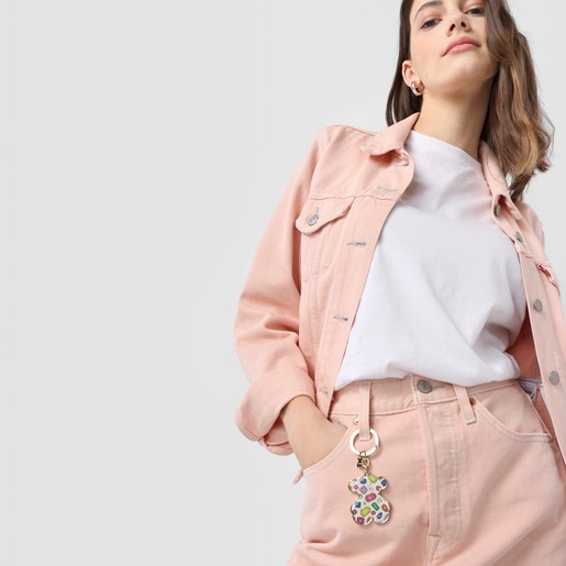 TOUS Gems bear Key ring