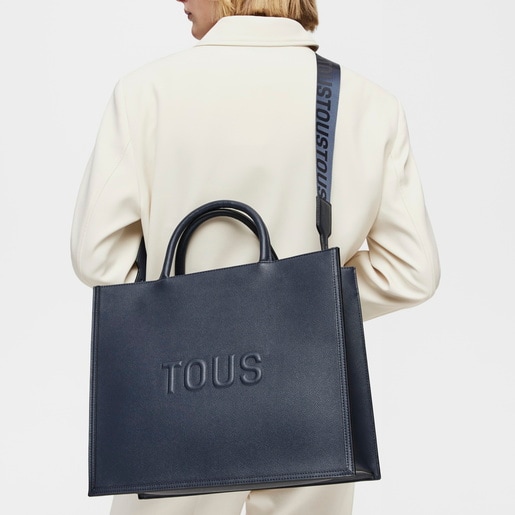 Shopper grande Amaya azul marino TOUS Brenda