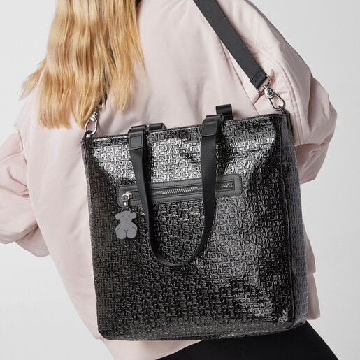 TOUS Black Lindsay Shopping bag | Plaza Del Caribe