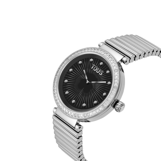 Smartwatch with steel bracelet and zirconias TOUS S-CONNECT