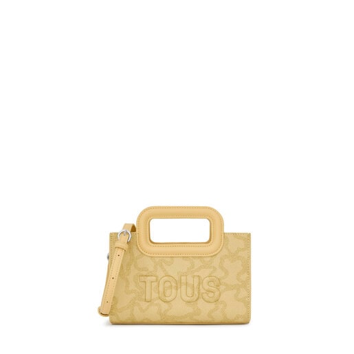 Mini sac à bandoulière crème Kaos Icon