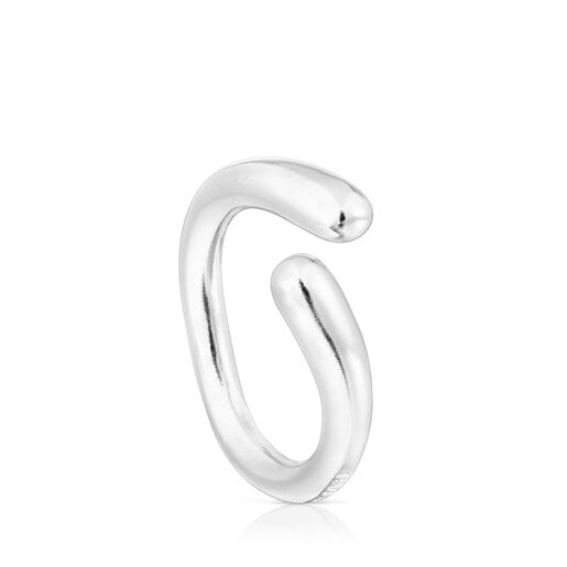 Anillo abierto de plata New Hav