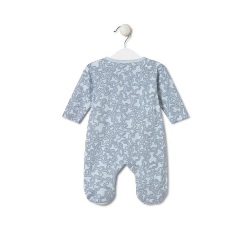 Baby playsuit in KaosP sky blue