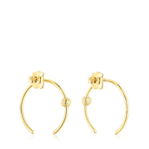 Gold Circle earrings Sylvan | TOUS