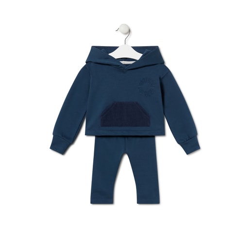 Conjunto de bebé Trend azul marinho