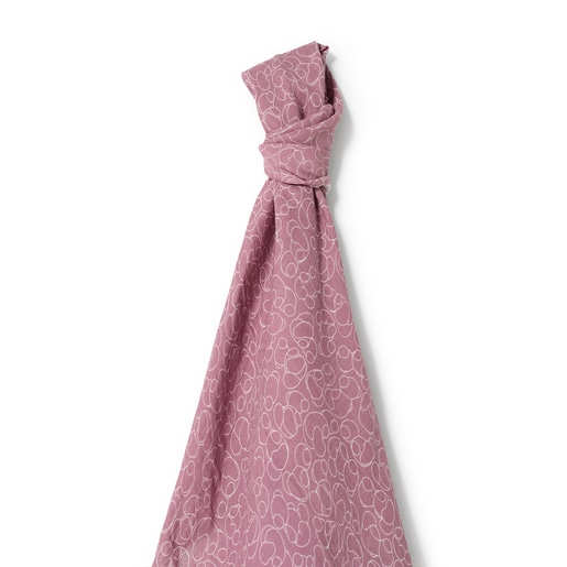 Baby muslin in Muse pink