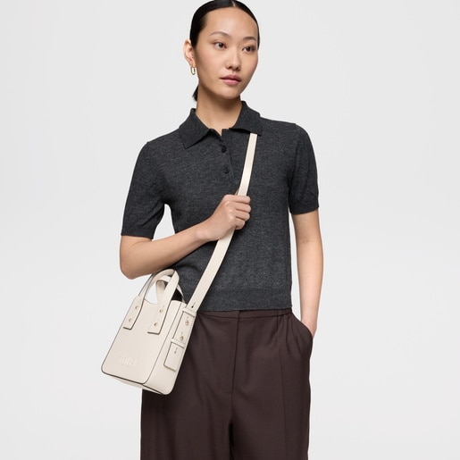 Minibolso beige TOUS back to basics