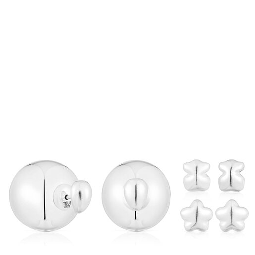 Pack de pendientes de plata motivos TOUS Balloon