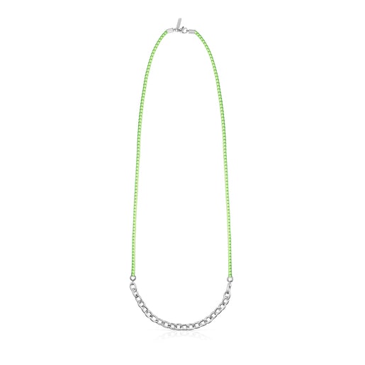 Collier élastique TOUS St. Tropez Elastic citron vert 60 cm