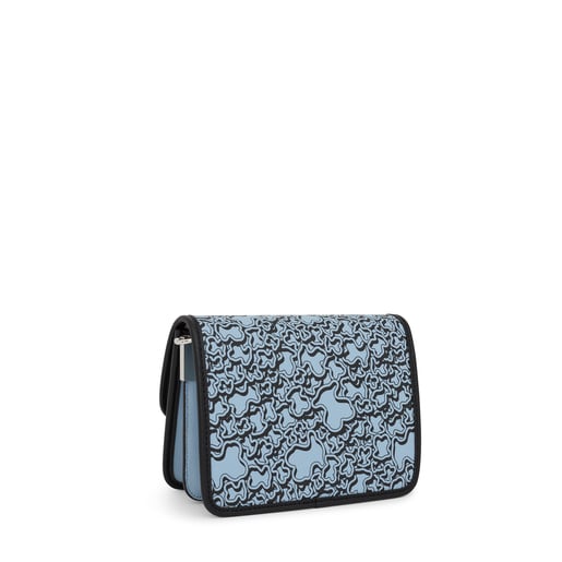 Small blue TOUS Kaos Mini Evolution Audree Crossbody bag | TOUS