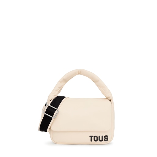 Sac à bandoulière petit beige TOUS Carol