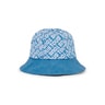 Girls sun hat in Logo blue