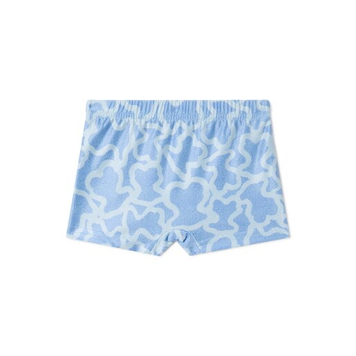 Fato de banho boxer de menino Kaos azul