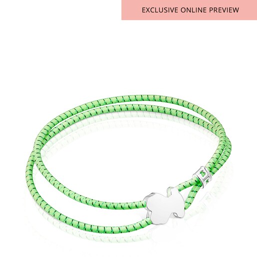 Lime green Sweet Dolls Elastic bracelet