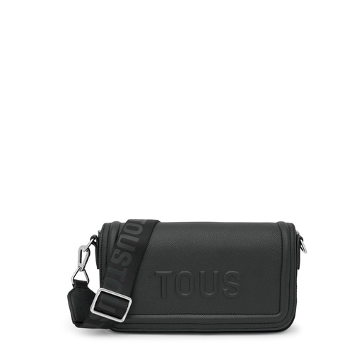 حقيبة بحزام يلتف حول الجسم متوسطة الحجم باللون الأسود من تشكيلة TOUS La Rue New