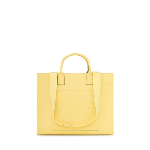 Duża żółta torba na zakupy TOUS La Rue Amaya