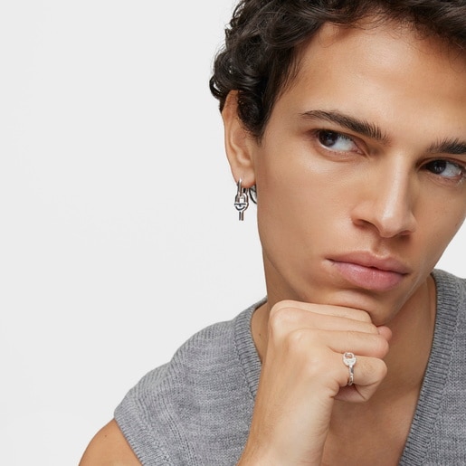 Small silver Ring TOUS MANIFESTO