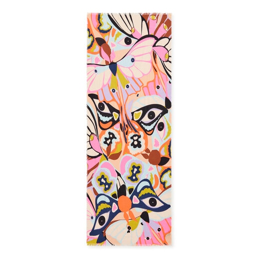 Foulard beige mariposas TOUS Modlin