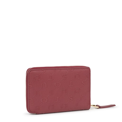 Cartera Script Day burdeos