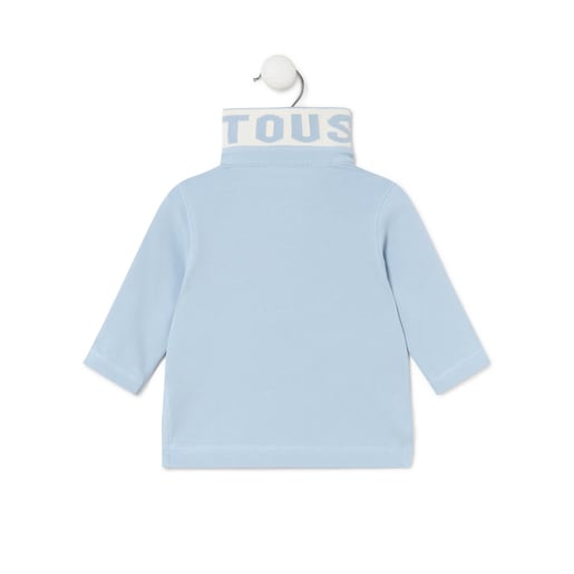 Boys polo t-shirt in Casual sky blue