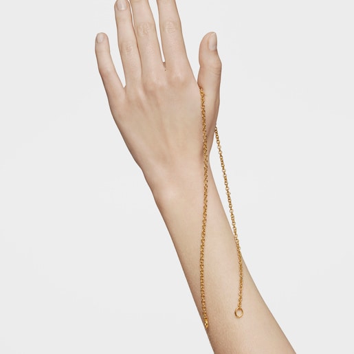 Silver Vermeil Hold Choker