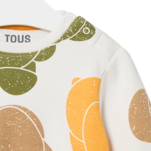 Sweatshirt Bold Bear Casual cor única