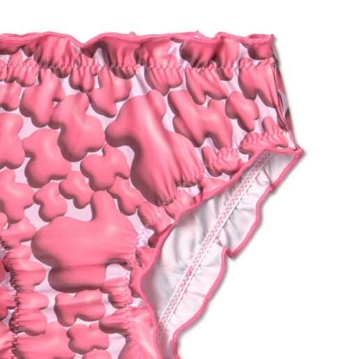 Girls bikini bottoms in Puff pink