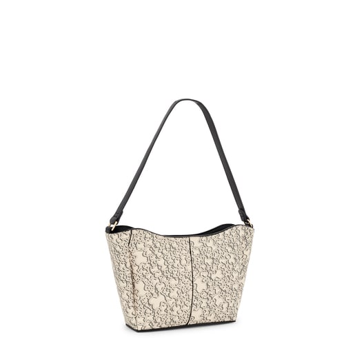 Bandolera beige TOUS Kaos Mini Terra