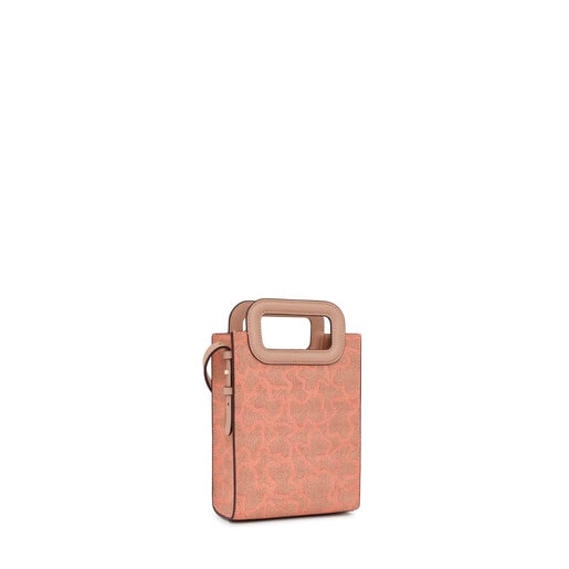 Mini borsa arancione Pop Kaos Icon